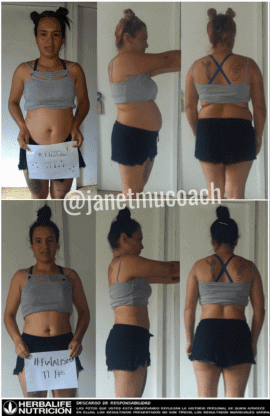 resultado perdida de peso con batido herbalife